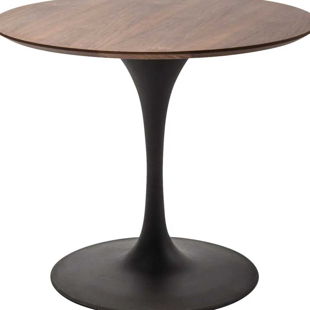 KARE Design Pöydät*Invitation Pyöreä Pöytälevy, Pähkinä Ø90cm