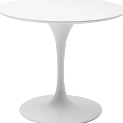 KARE Design Pöydät*Invitation Pyöreä Pöytälevy, Valkoinen Ø90cm