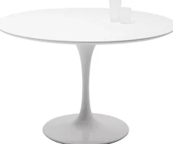 KARE Design Pöydät*Invitation Pyöreä Pöytälevy, Valkoinen Ø120cm