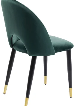 KARE Design Tuolit*Iris Velvet Tuoli, Vihreä