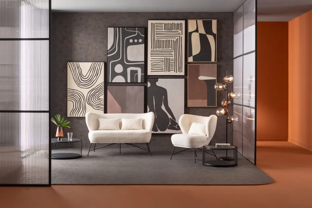 KARE Design Sohvat*Jacky Teddy 2-istuttava Sohva 139cm