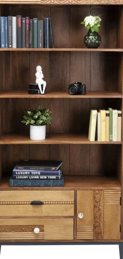 KARE Design Olohuone|Hyllyt*James Kirjahylly 85x184cm