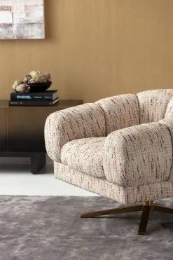 KARE Design Nojatuolit*Janno Kääntyvä Nojatuoli Beige