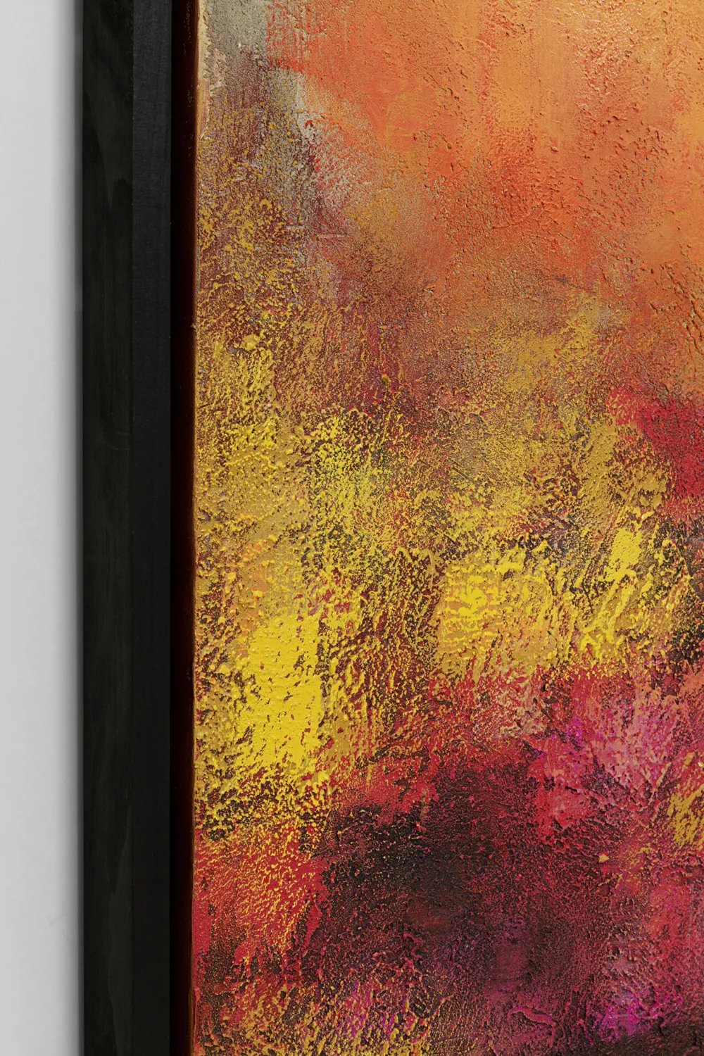 KARE Design Taulut|Olohuone*Jardin Canvastaulu Punainen 125x215 Cm