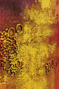 KARE Design Taulut|Olohuone*Jardin Canvastaulu Punainen 125x215 Cm