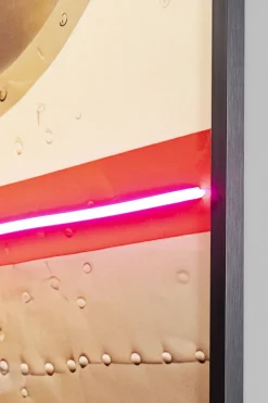 KARE Design Taulut*Jetset Lean Lady LED Kehystetty Taulu 120x80cm