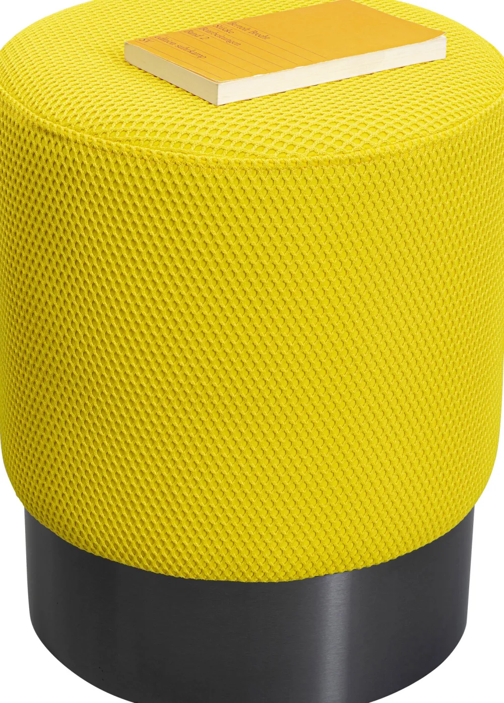 KARE Design Rahit Ja Jakkarat*Jody Rahi, Palli, Keltainen, Kiiltävä Musta Ø35cm