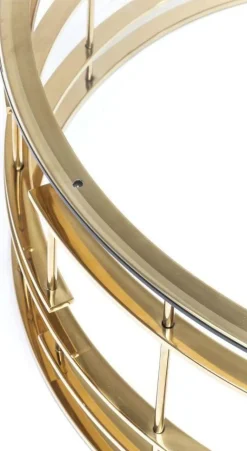 KARE Design Sohvapöydät*Jupiter Sohvapöytä Kulta Ø100cm