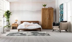 KARE Design Matot*Kelim Ornament Matto, Turkoosi 200x300cm