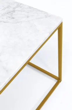 KARE Design Sohvapöydät|Olohuone*Key West Sohvapöytä, Kulta 120x60cm