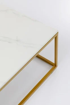 KARE Design Sohvapöydät|Olohuone*Key West Sohvapöytä, Kulta 90x90cm