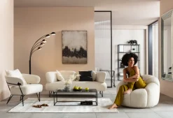 KARE Design Sohvapöydät*Key West Sohvapöytä, Musta 120x60cm