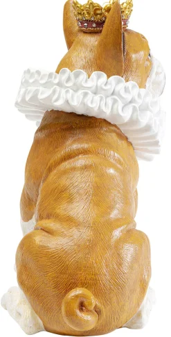 KARE Design Koriste-Esineet*King Dog Koira Koriste-esine, Ruskea 29cm