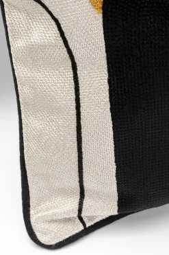 KARE Design Sisustustyynyt|Olohuone*Kissen Fields Yellow Tyyny Monivärinen 60x40cm