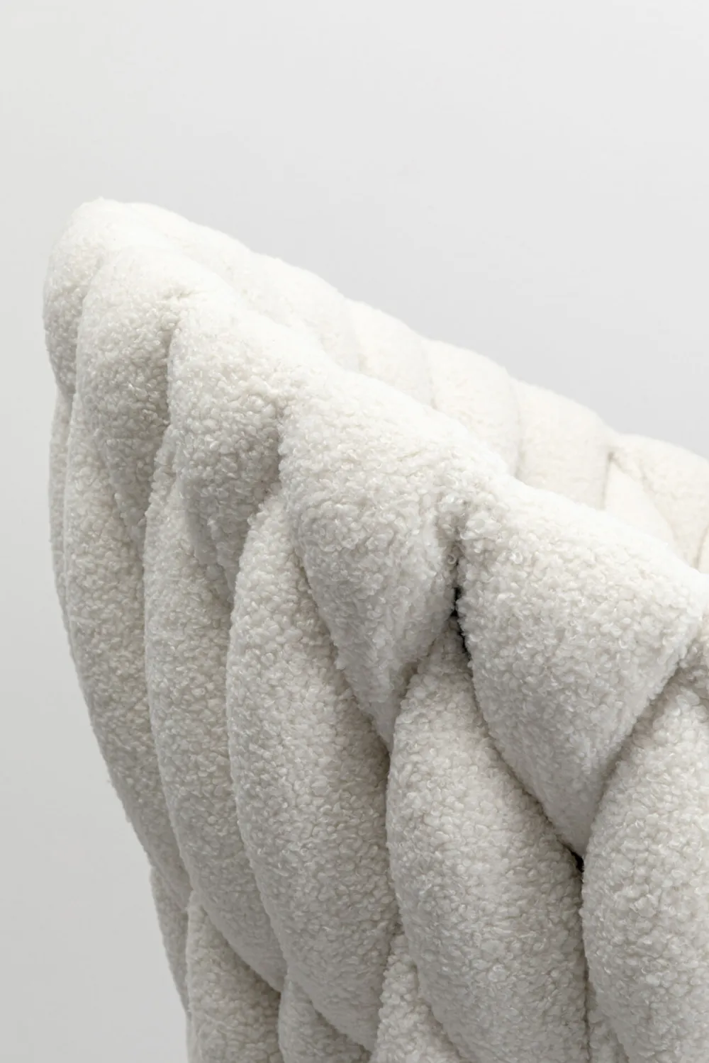 KARE Design Tuolit*Knot Boucle Kääntyvä Tuoli Käsinojilla