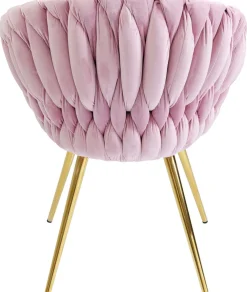 KARE Design Tuolit*Knot Tuoli Käsinojilla, Mauve