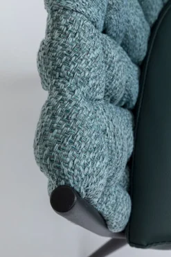 KARE Design Tuolit*Knot Tuoli Käsinojilla, Sinivihreä