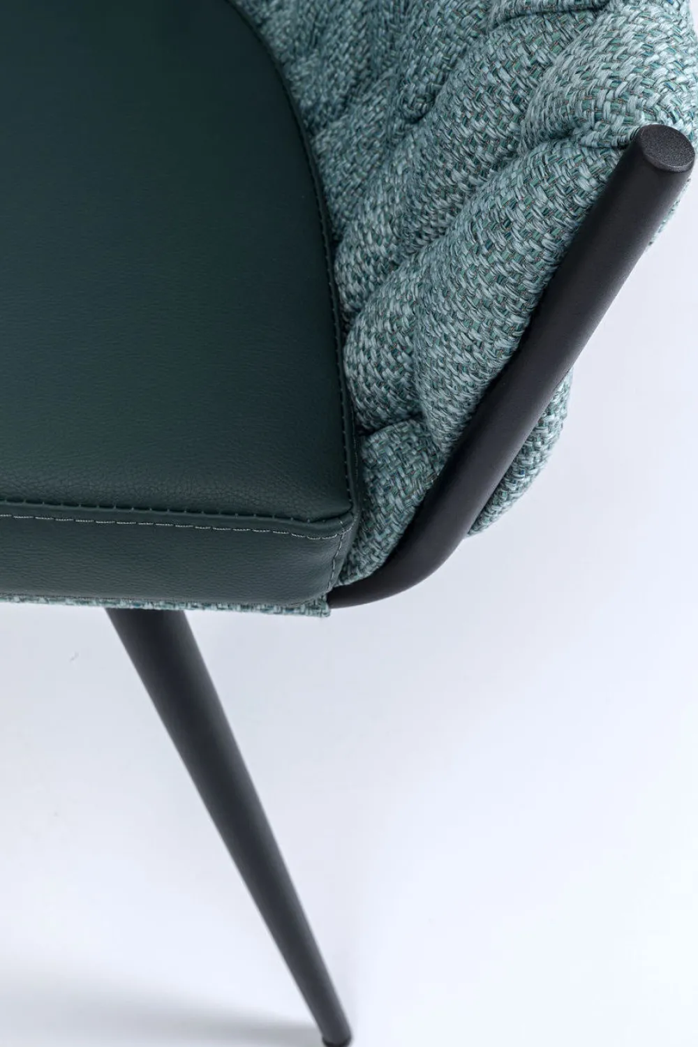 KARE Design Tuolit*Knot Tuoli Käsinojilla, Sinivihreä