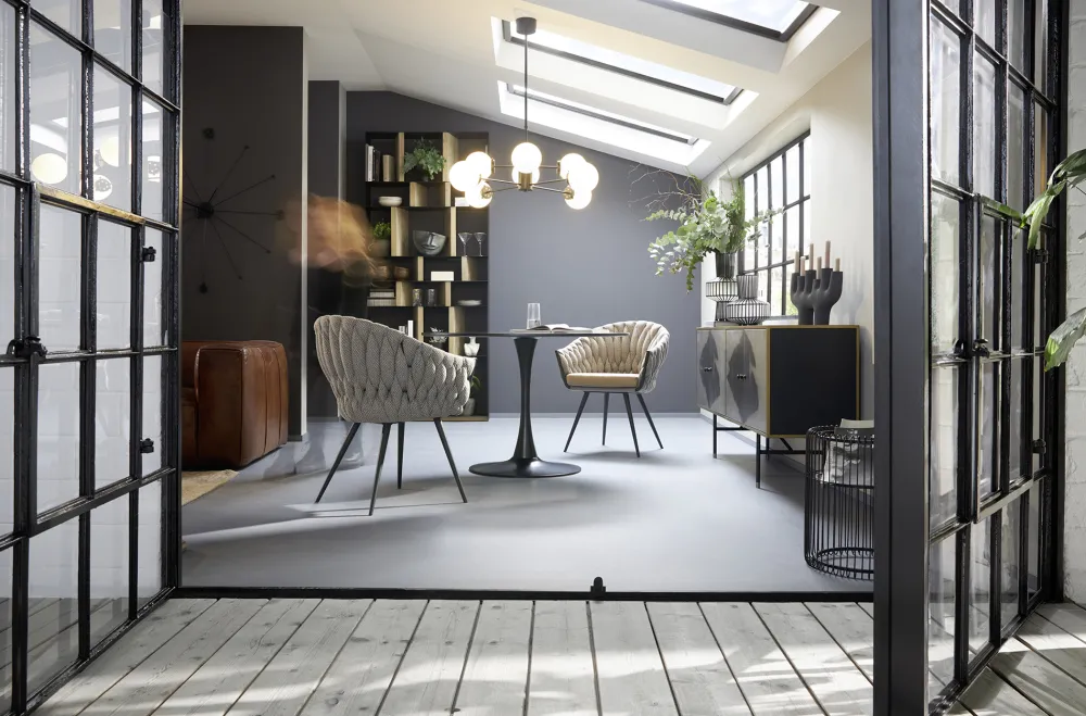 KARE Design Tuolit*Knot Tweed Tuoli Käsinojilla