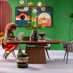 KARE Design Tuolit*Knot Tweed Tuoli Käsinojilla