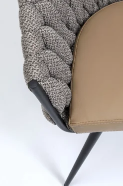 KARE Design Tuolit*Knot Tweed Tuoli Käsinojilla