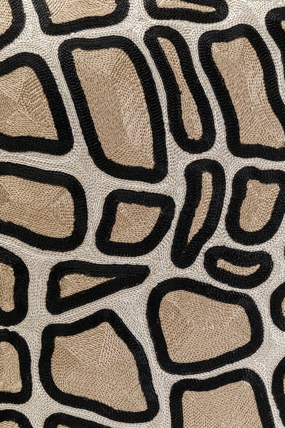 KARE Design Sisustustyynyt*Labirinto Square Tyyny Beige 50x50cm