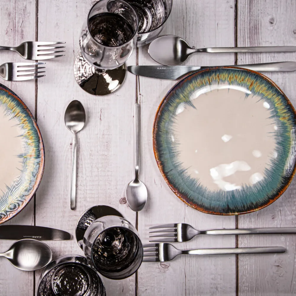 KARE Design Lautaset*Laguna Blue Lautanen Ø20cm