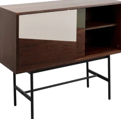 KARE Design Senkit|Lipastot*Lamello Colore Korkea Sivupöytä - Monivärinen, 110x95cm