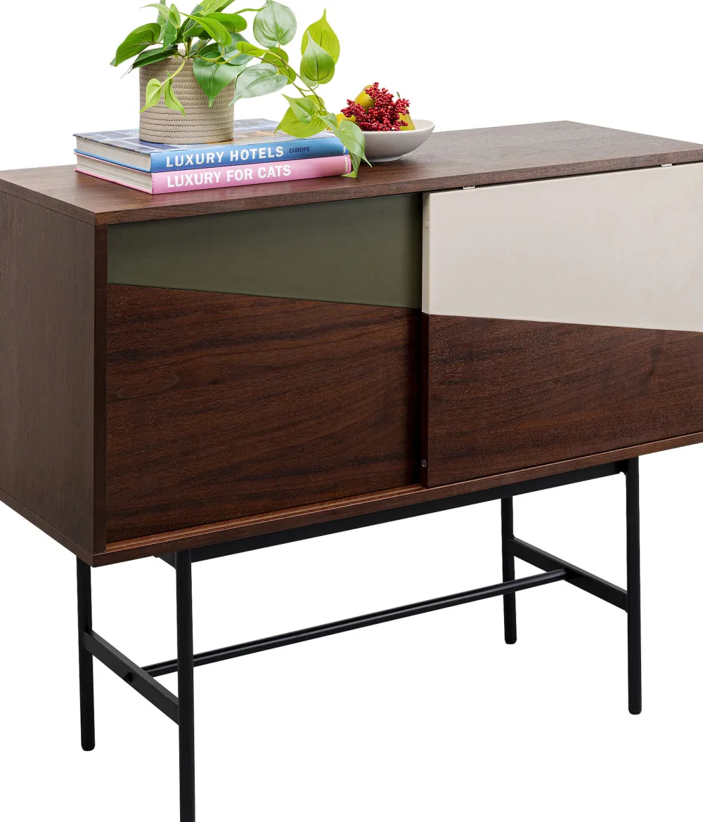 KARE Design Senkit|Lipastot*Lamello Colore Korkea Sivupöytä - Monivärinen, 110x95cm