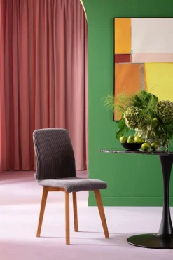 KARE Design Tuolit*Lara Tuoli, Vakosamettia, Harmaa