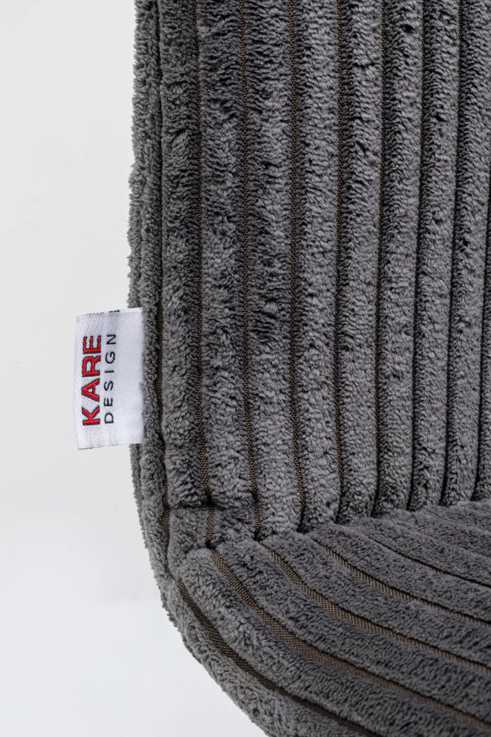 KARE Design Tuolit*Lara Tuoli, Vakosamettia, Harmaa