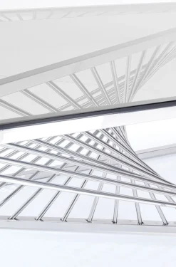 KARE Design Sohvapöydät*Laser Sohvapöytä - Hopea, Kirkas Lasi 120x60cm