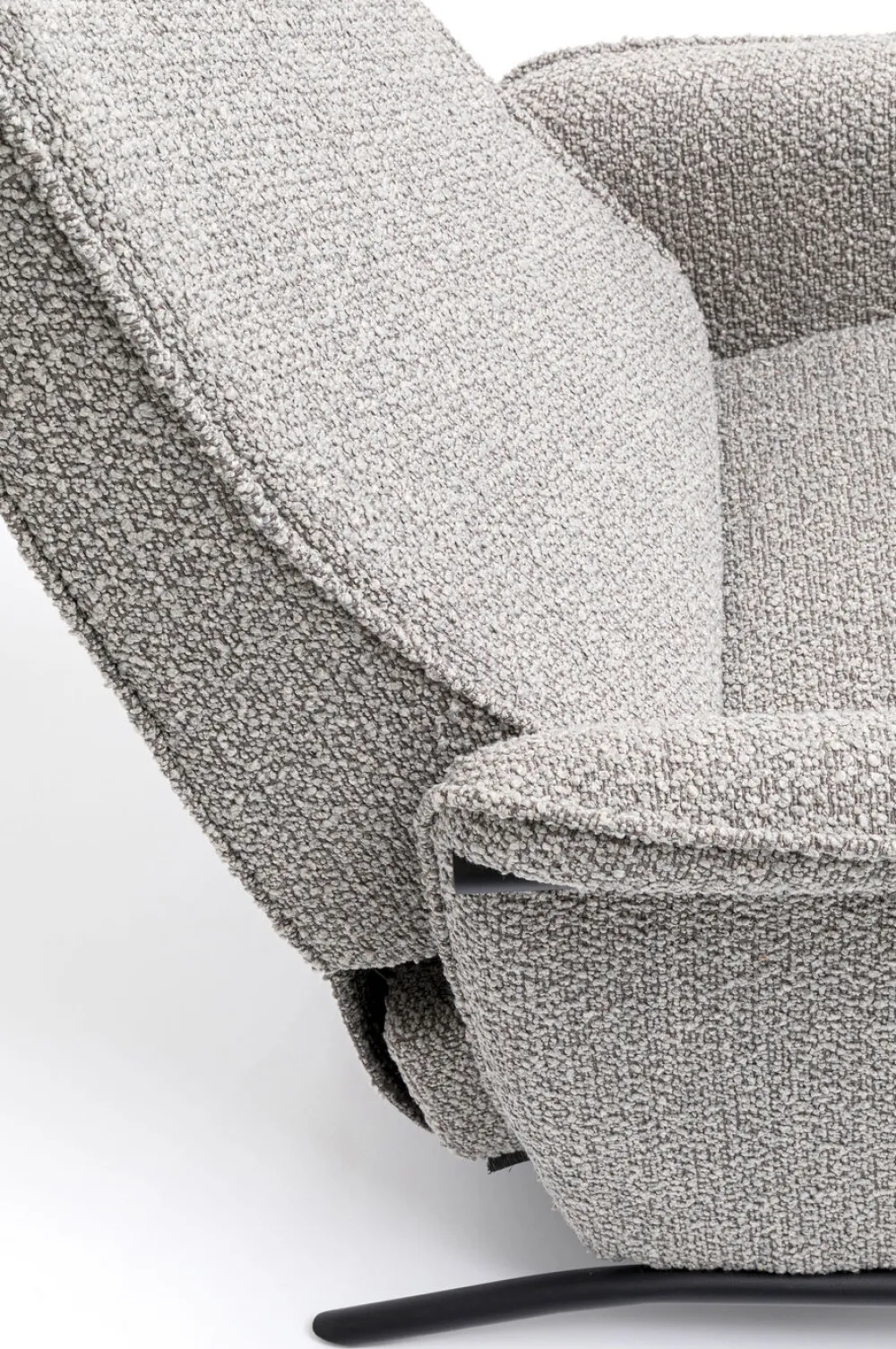 KARE Design Nojatuolit*Lazy Lepotuoli, Harmaa