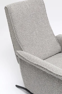 KARE Design Nojatuolit*Lazy Lepotuoli, Harmaa