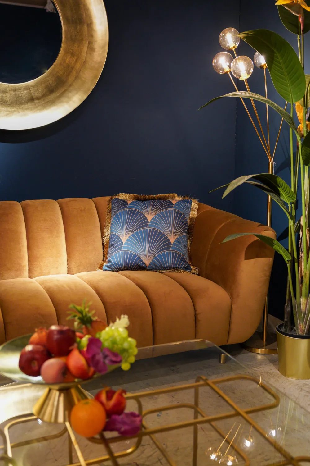 KARE Design Sisustustyynyt*Leaves Fringe Tyyny 45x45cm