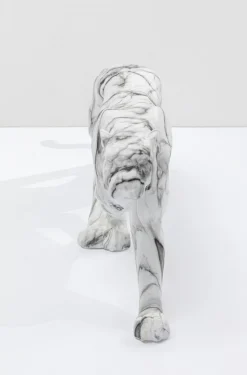 KARE Design Jalalliset Koriste-Esineet*Leopard Marble Leopardi Koriste-esine, Marmori 95cm