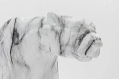 KARE Design Jalalliset Koriste-Esineet*Leopard Marble Leopardi Koriste-esine, Marmori 95cm