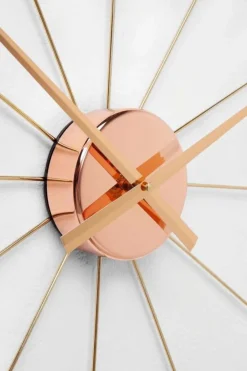 KARE Design Kellot*Like Umbrella Seinäkello, Ruusukulta