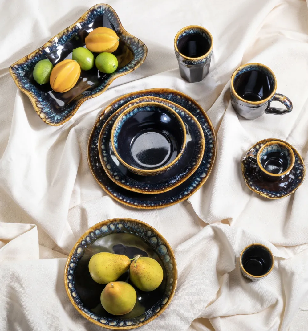 KARE Design Lautaset*Lio Lautanen Tummansininen 20 Cm