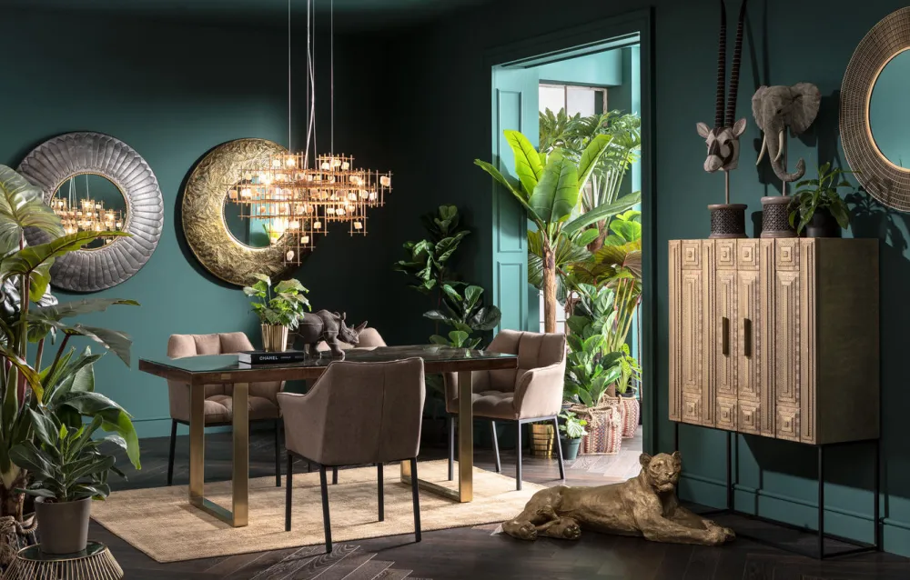 KARE Design Jalalliset Koriste-Esineet*Lion Gold Koriste-esine, Kulta 113cm