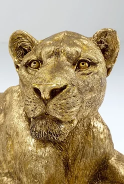 KARE Design Jalalliset Koriste-Esineet*Lion Gold Koriste-esine, Kulta 113cm