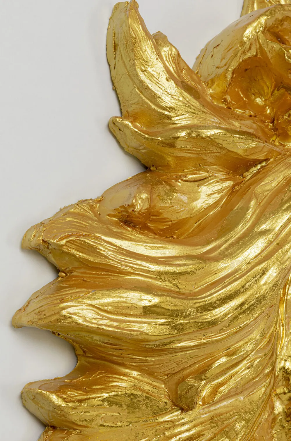 KARE Design Seinäkoristeet*Lion Head Leijona Seinäkoriste, Kulta Gold 90x100cm