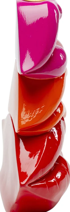 KARE Design Lyhdyt|Kynttilänjalat*Lips Huulet Kynttilänjalka 17cm