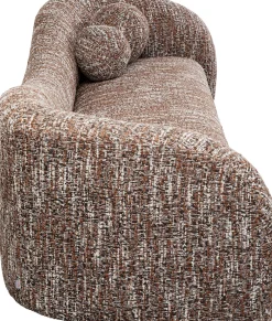 KARE Design Sohvat*Livia Melange Brown 3-istuttava Sohva 261cm