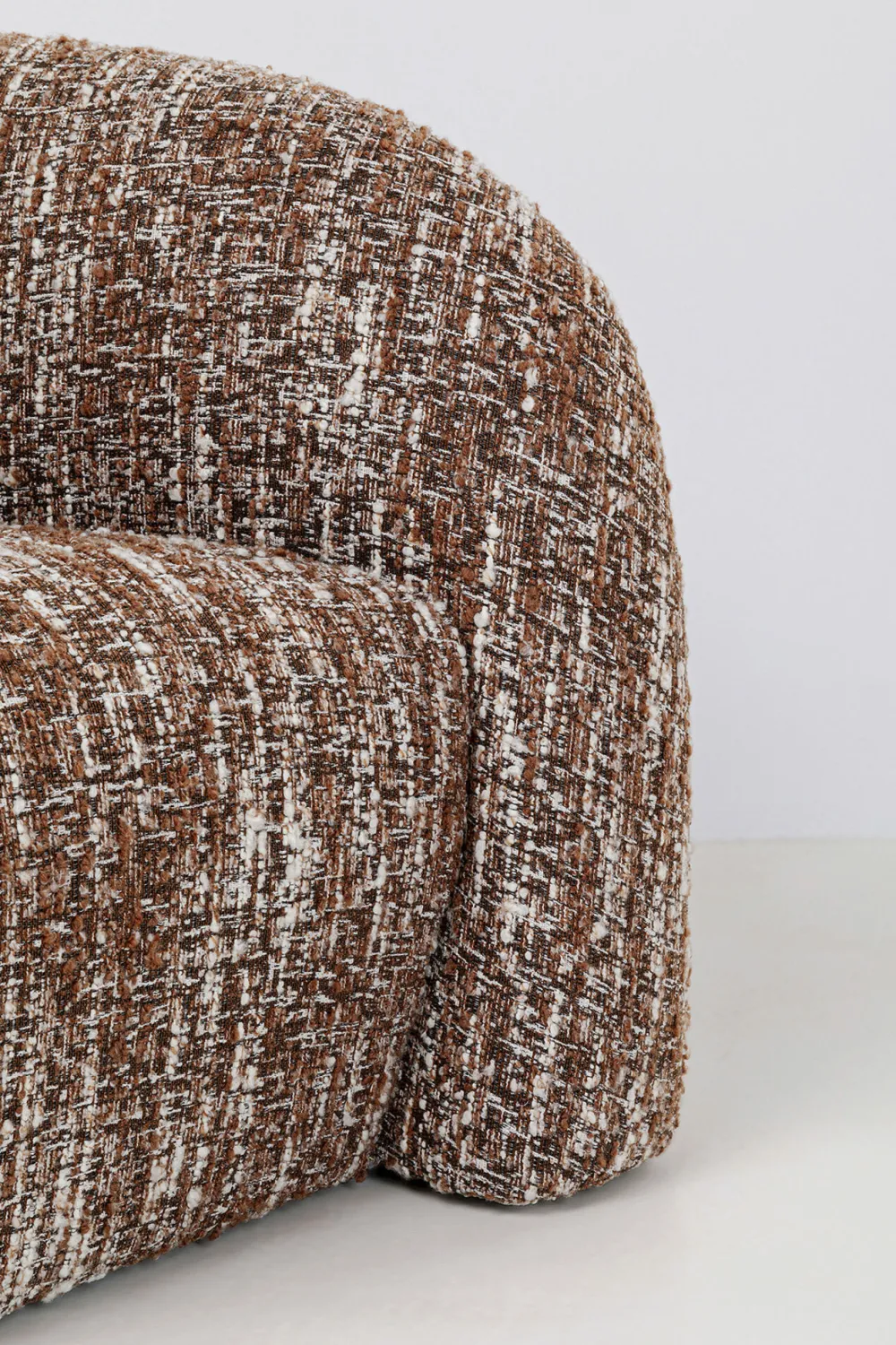 KARE Design Sohvat*Livia Melange Brown 2-istuttava Sohva 201cm