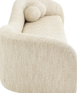 KARE Design Sohvat*Livia Melange Cream 3-istuttava Sohva 261cm