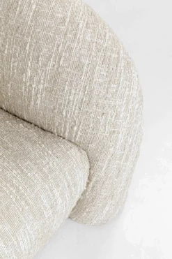 KARE Design Sohvat*Livia Melange Cream 3-istuttava Sohva 261cm