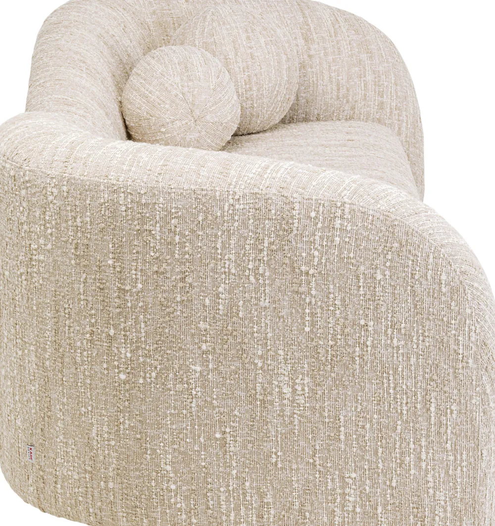 KARE Design Sohvat*Livia Melange Cream 2-istuttava Sohva 201cm