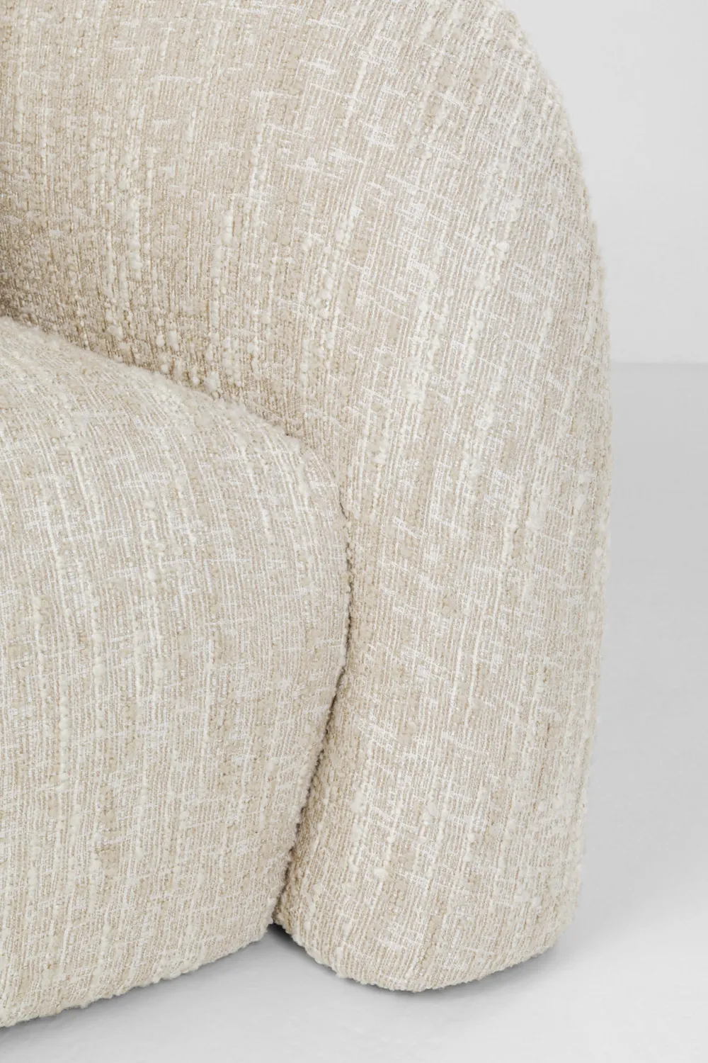 KARE Design Sohvat*Livia Melange Cream 2-istuttava Sohva 201cm