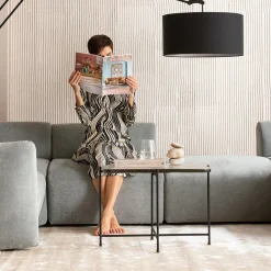 KARE Design Olohuone|Kulmasohvat*Living Landscape 2 Lucca Harmaa, Oikea 328cm